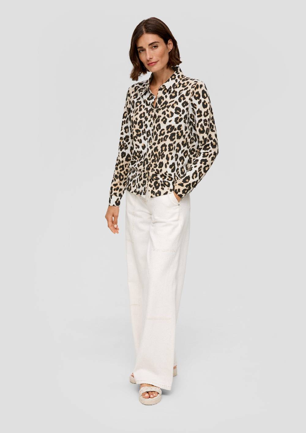 s.Oliver Hemdbluse aus Jersey Auslauf