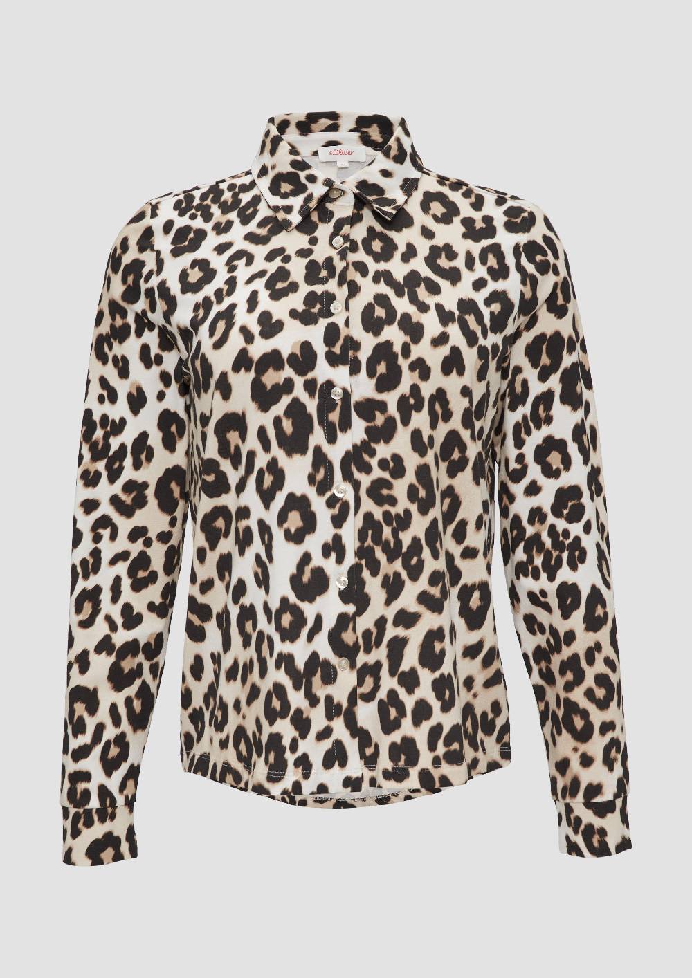 s.Oliver Hemdbluse aus Jersey Auslauf