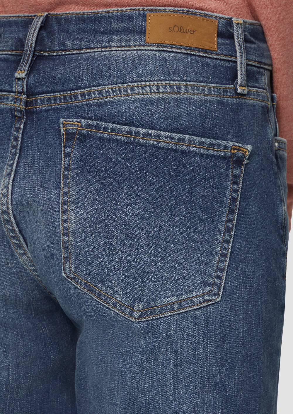 s.Oliver Jeans Karolin / Regular Fit / Mid Rise / Straight Leg Verkauf