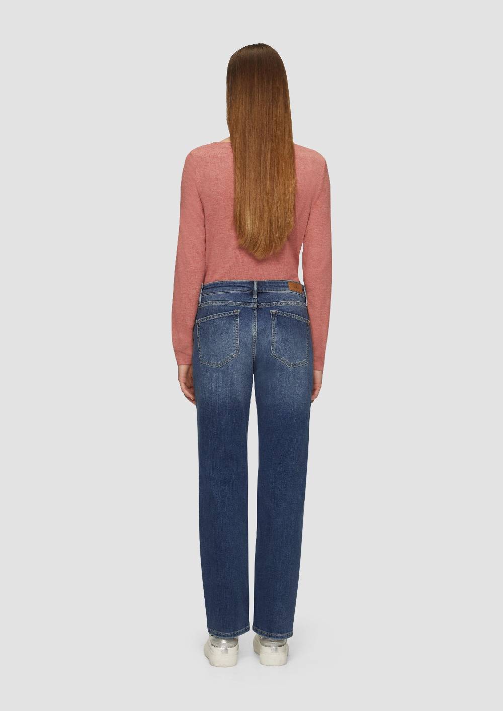 s.Oliver Jeans Karolin / Regular Fit / Mid Rise / Straight Leg Verkauf