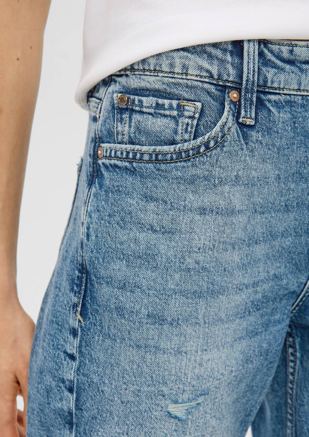 s.Oliver Jeans Karolin / Regular Fit / Mid Rise / Straight Leg Schlussverkauf