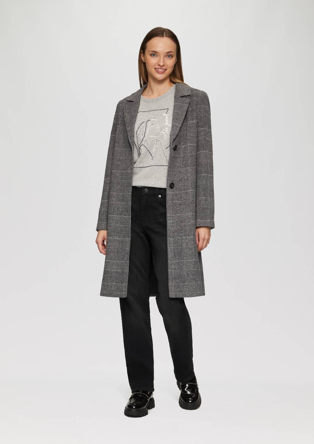 s.Oliver Jeans Karolin / Regular Fit / Mid Rise / Straight Leg Sonderangebot