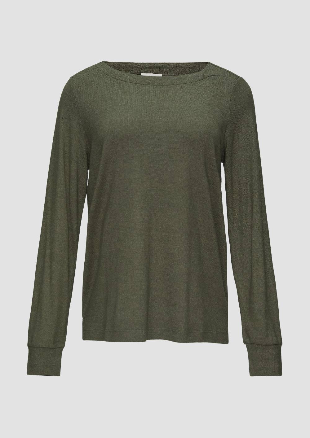 s.Oliver Weicher Longsleeve aus Jerseystrick Saisonschlussverkauf