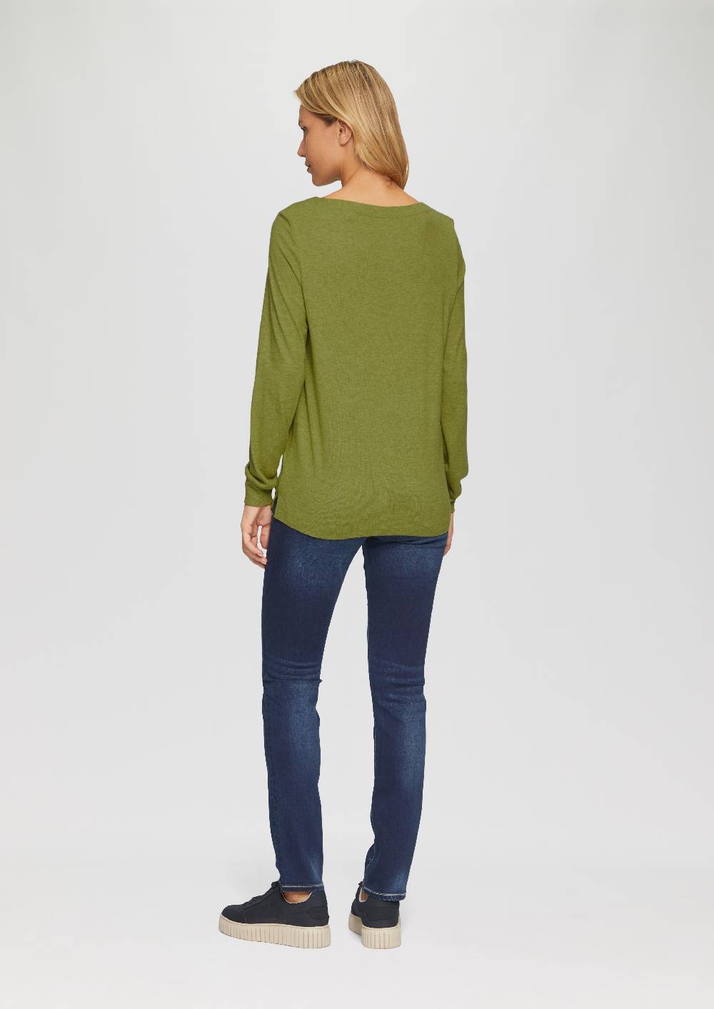 s.Oliver Weicher Longsleeve aus Jerseystrick Black Friday