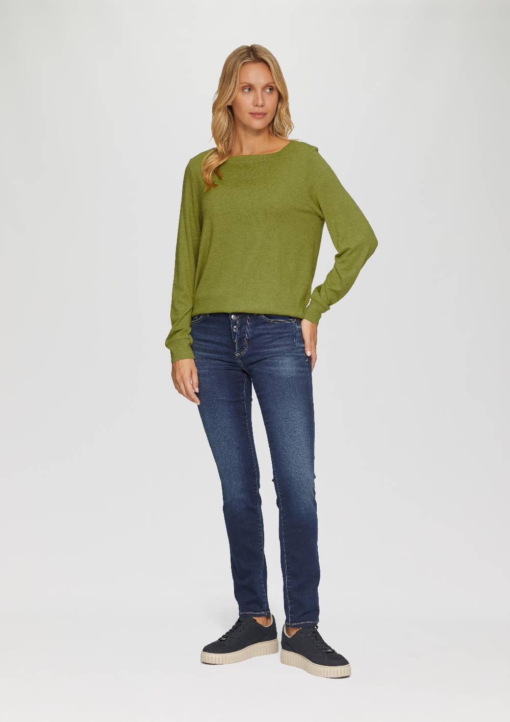 s.Oliver Weicher Longsleeve aus Jerseystrick Black Friday