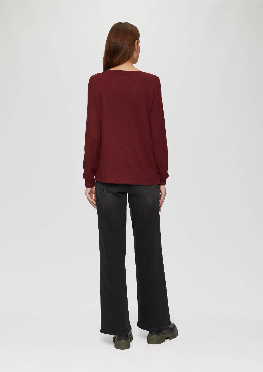 s.Oliver Weicher Longsleeve aus Jerseystrick Cyber Monday