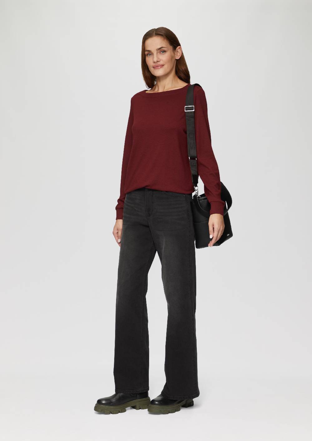 s.Oliver Weicher Longsleeve aus Jerseystrick Cyber Monday