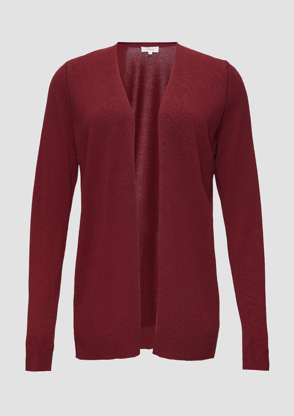 s.Oliver Cardigan aus Viskose-Baumwollmix Weihnachtsangebot