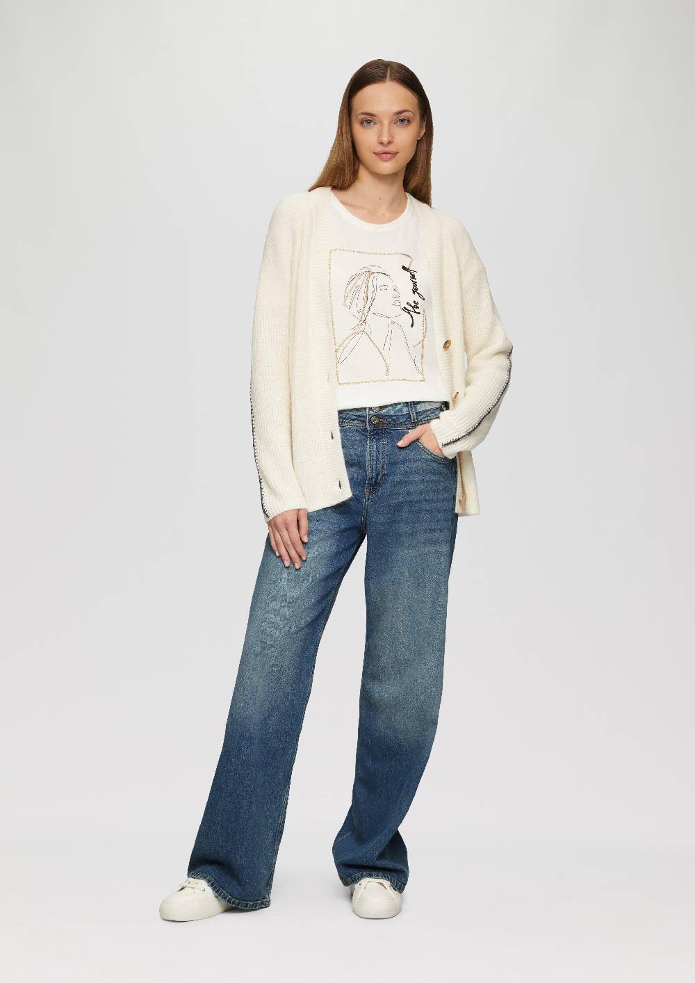 s.Oliver Jeans Suri / Regular Fit / High Rise / Wide Leg Osterangebot