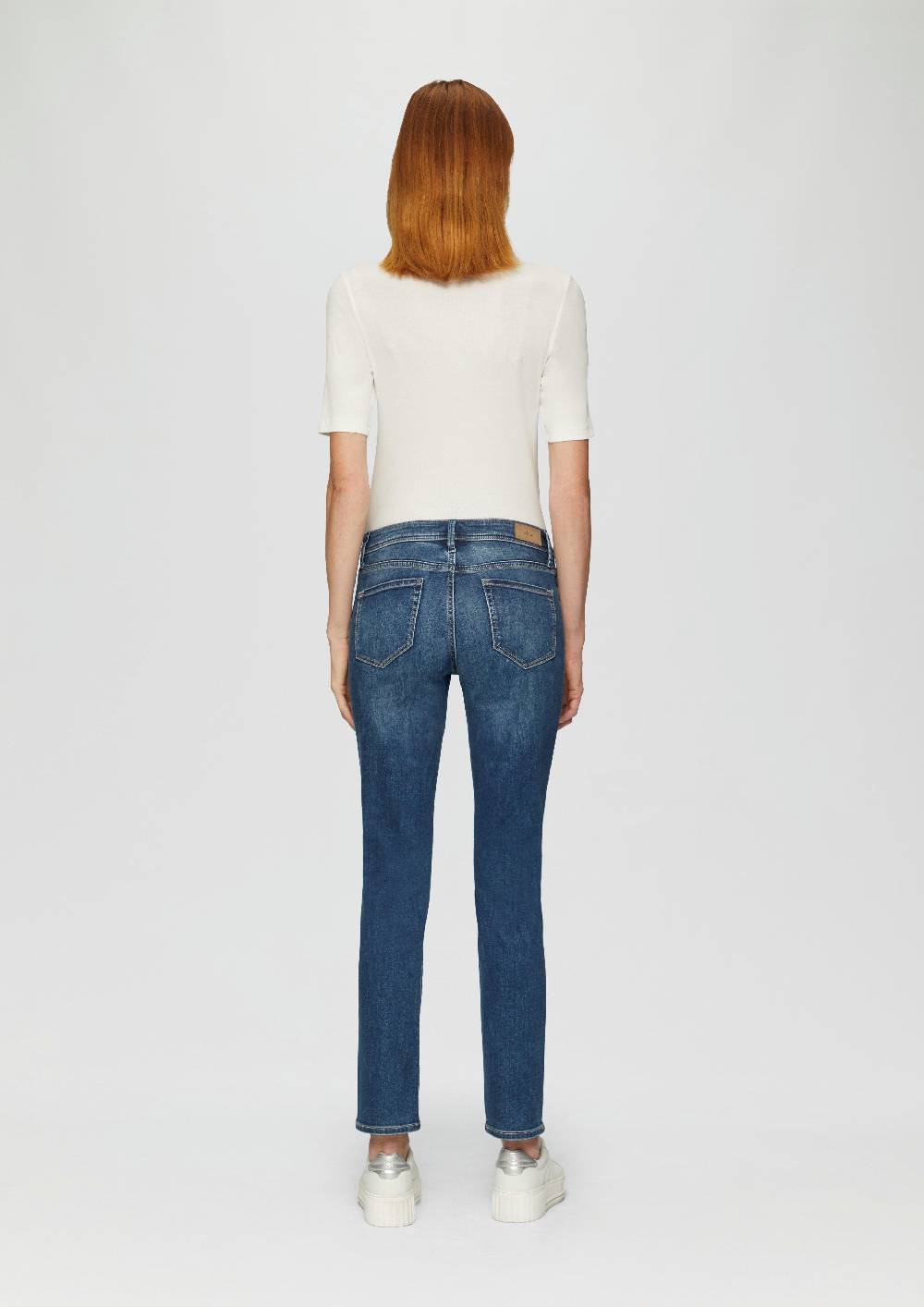 s.Oliver Jeans Betsy / Slim Fit / Mid Rise / Slim Leg / mit Zipp-Detail Vatertagsangebot