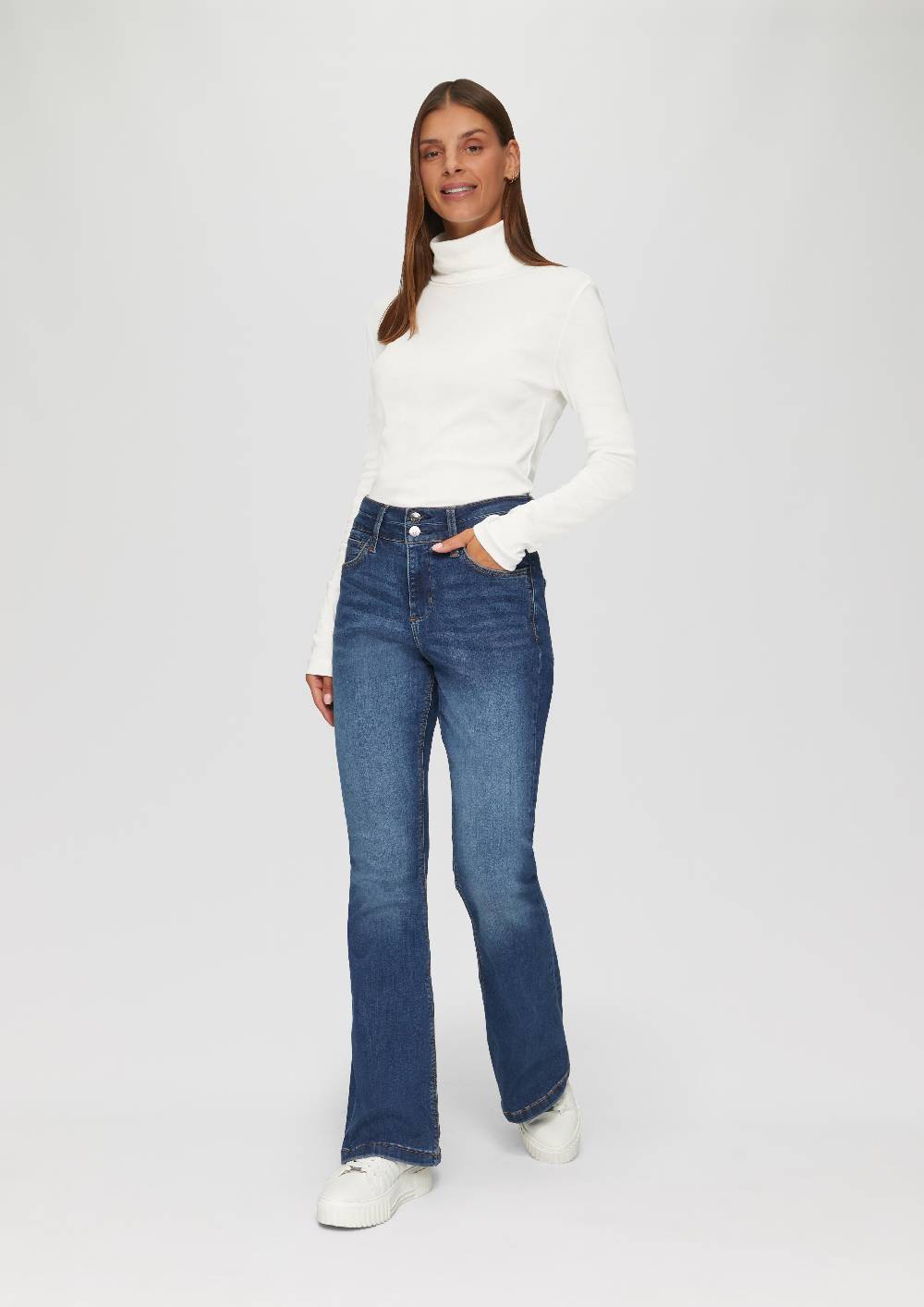 s.Oliver Langarmshirt mit Rollkragen Top Angebot
