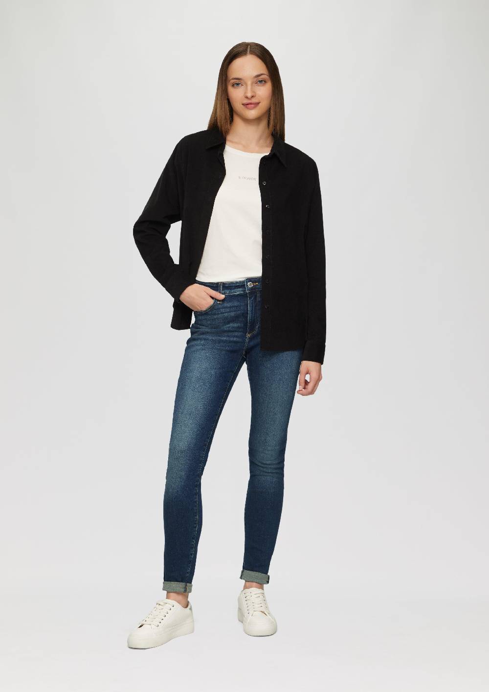 s.Oliver Jeans Izabell / Skinny Fit / Mid Rise / Skinny Leg Neueste Mode