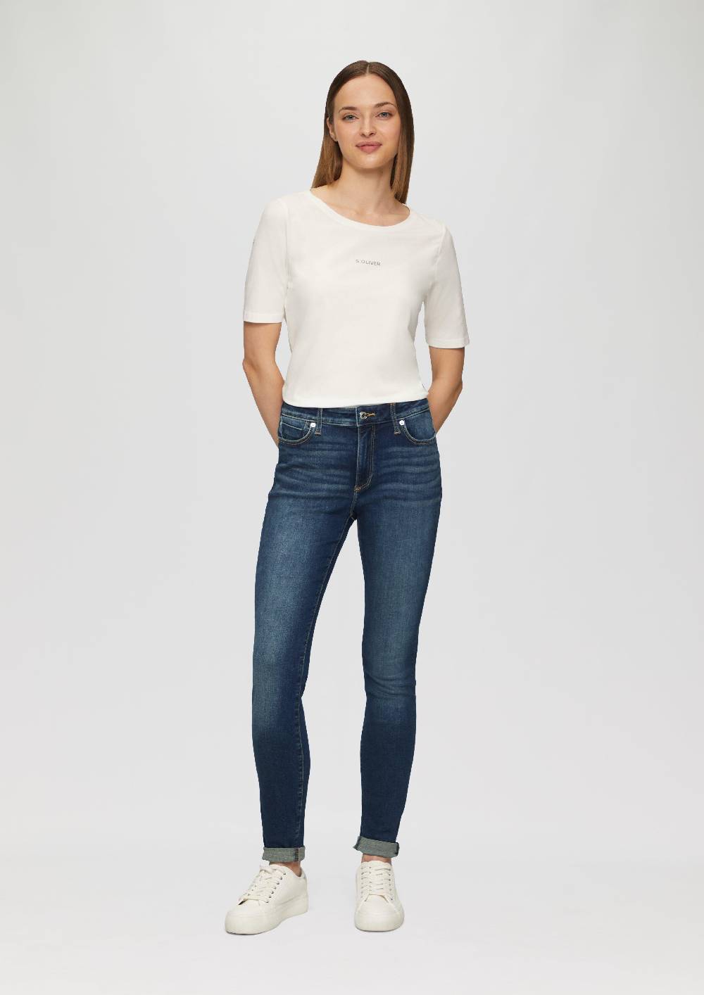 s.Oliver Jeans Izabell / Skinny Fit / Mid Rise / Skinny Leg Neueste Mode