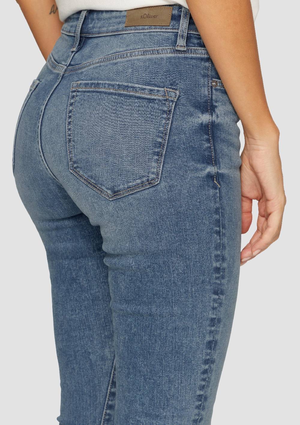 s.Oliver Jeans Izabell / Skinny Fit / Mid Rise / Skinny Leg Online Outlet