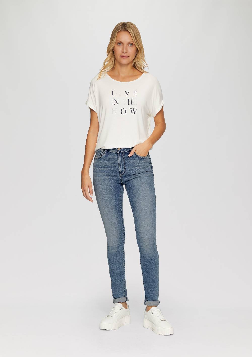 s.Oliver Jeans Izabell / Skinny Fit / Mid Rise / Skinny Leg Online Outlet