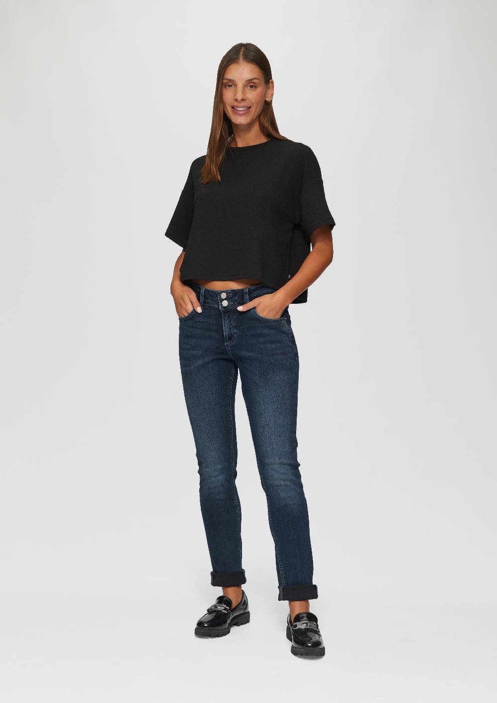 s.Oliver Jeans Catie / Slim Fit / Mid Rise / Slim Leg Zeitlich begrenztes Angebot