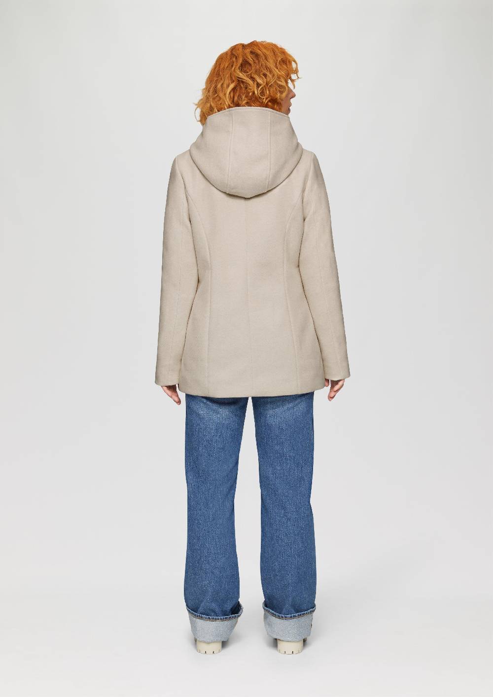 s.Oliver Jacke mit Kapuze in Wolloptik Neuheiten