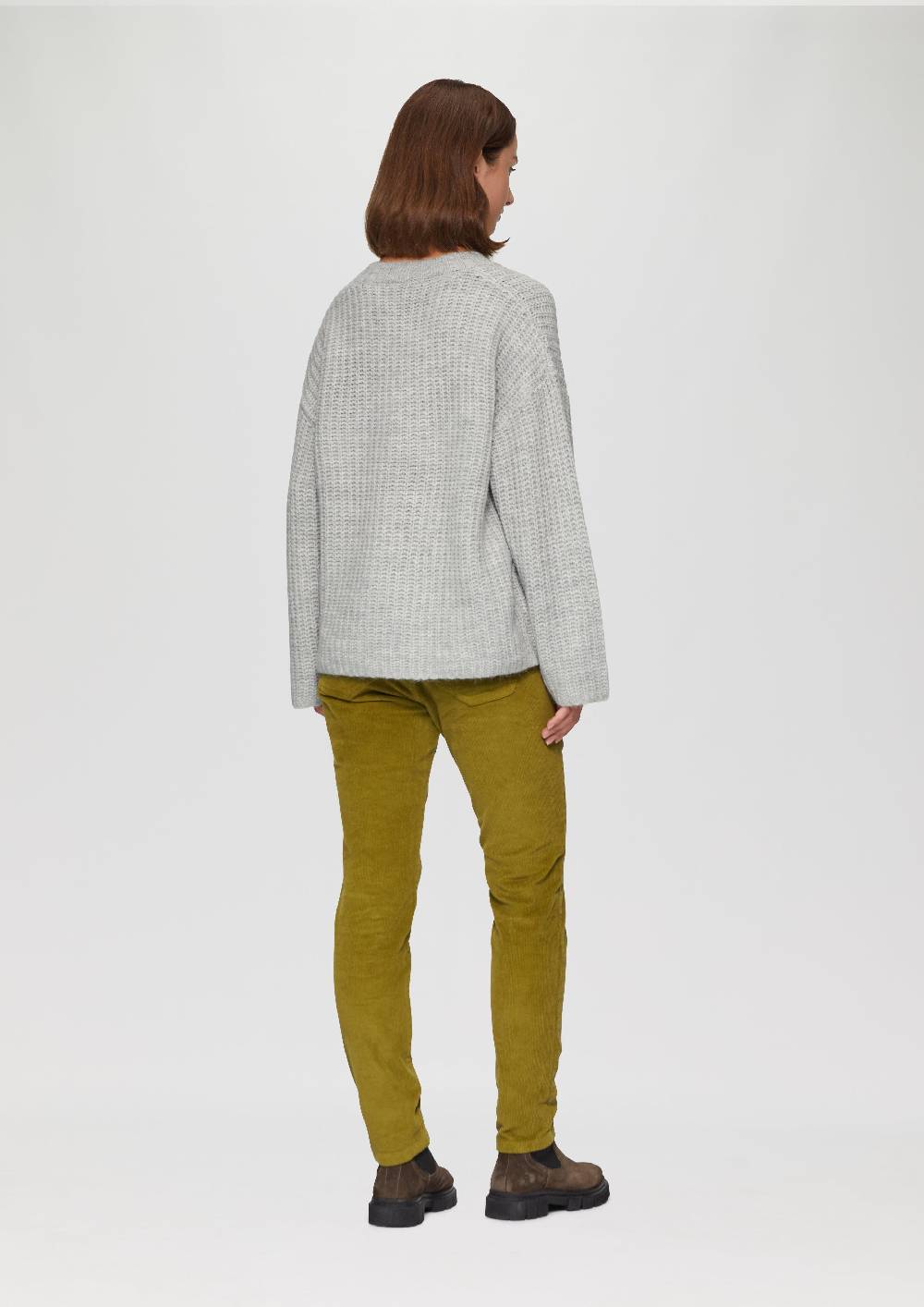 s.Oliver Leichter Wollpullover im Relaxed Fit Saisonale Angebote