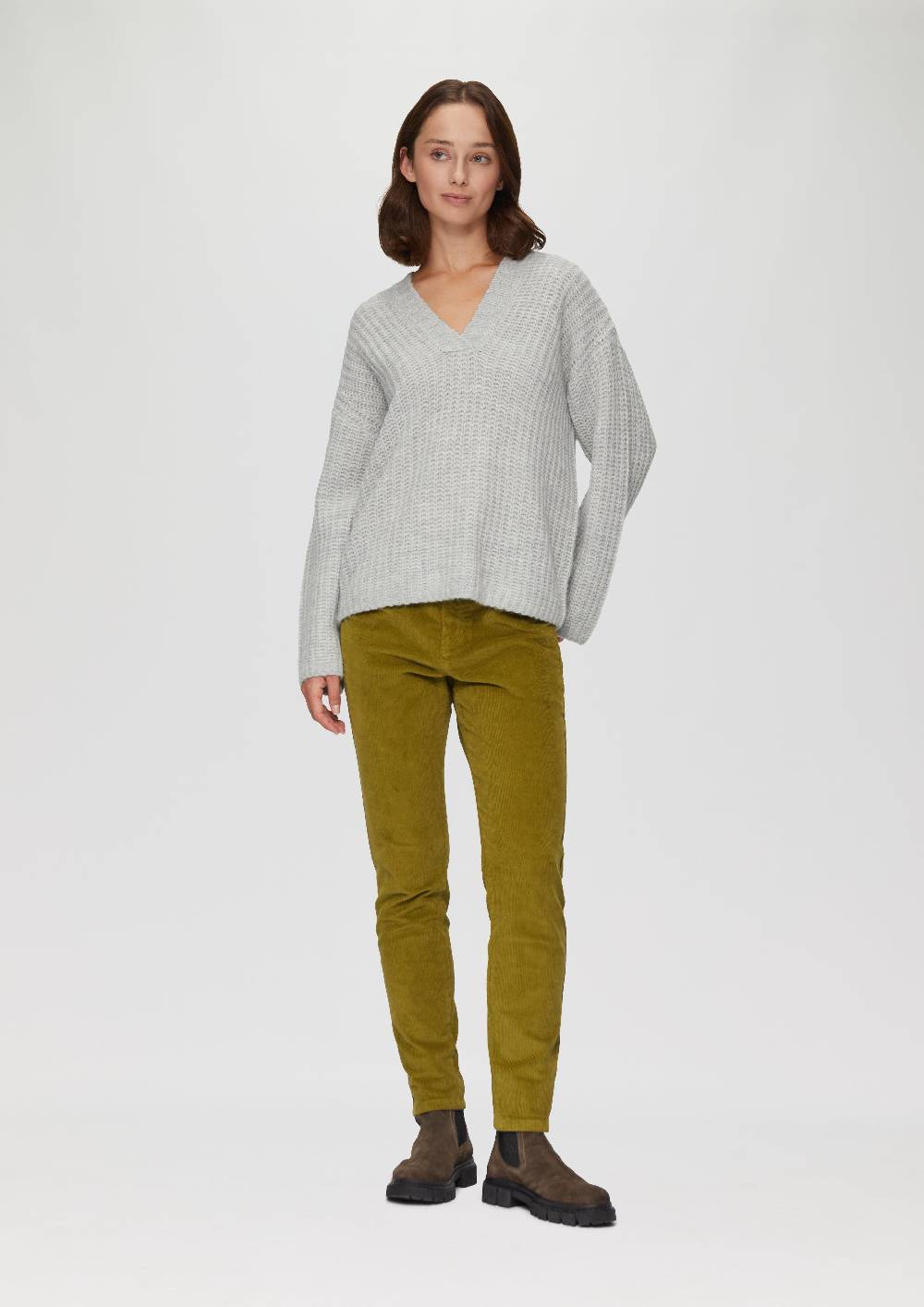s.Oliver Leichter Wollpullover im Relaxed Fit Saisonale Angebote
