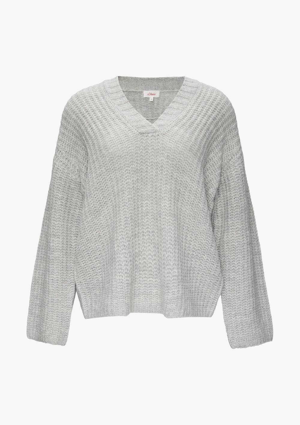 s.Oliver Leichter Wollpullover im Relaxed Fit Saisonale Angebote