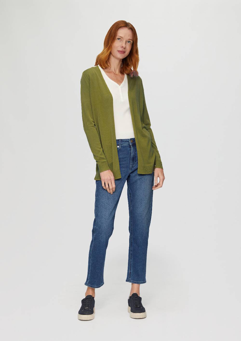 s.Oliver Cardigan aus Viskose-Baumwollmix Tägliche Deals