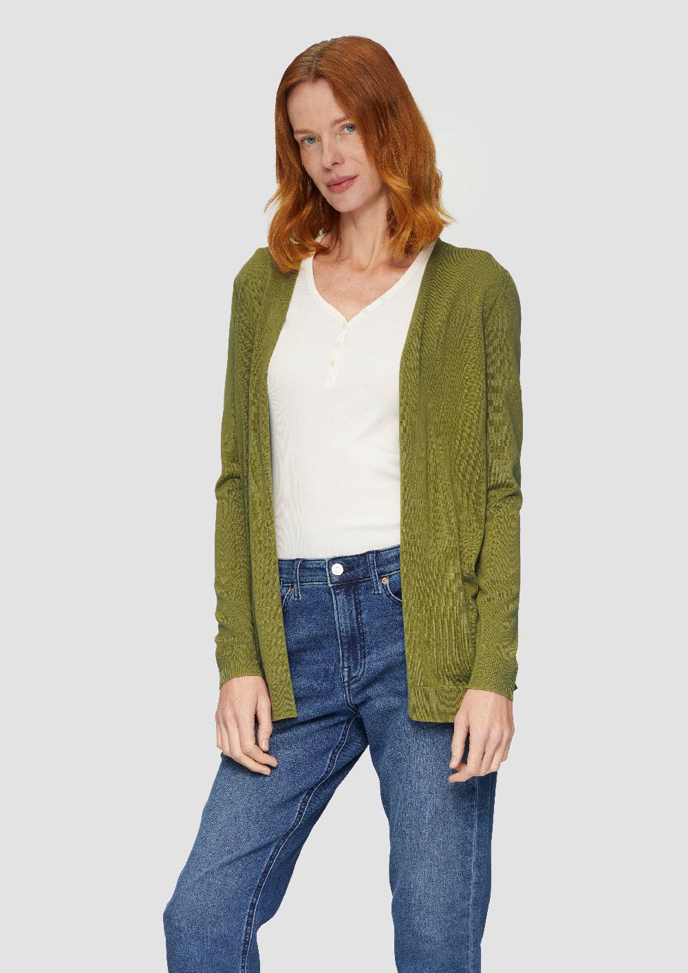s.Oliver Cardigan aus Viskose-Baumwollmix Tägliche Deals