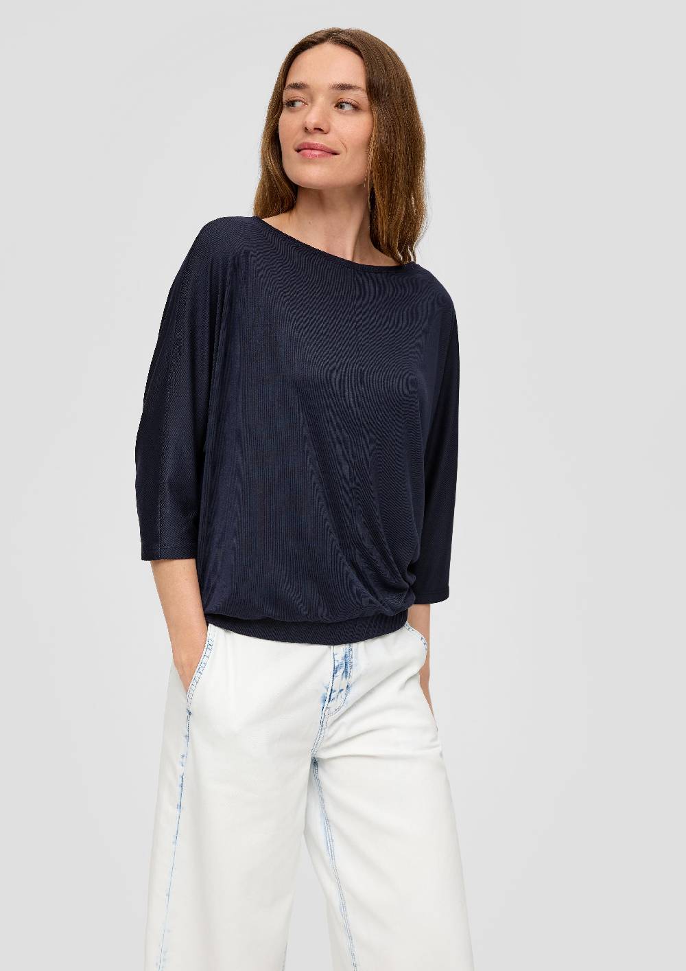 s.Oliver O-Shape-Shirt mit Fledermausarm Tiefpreis