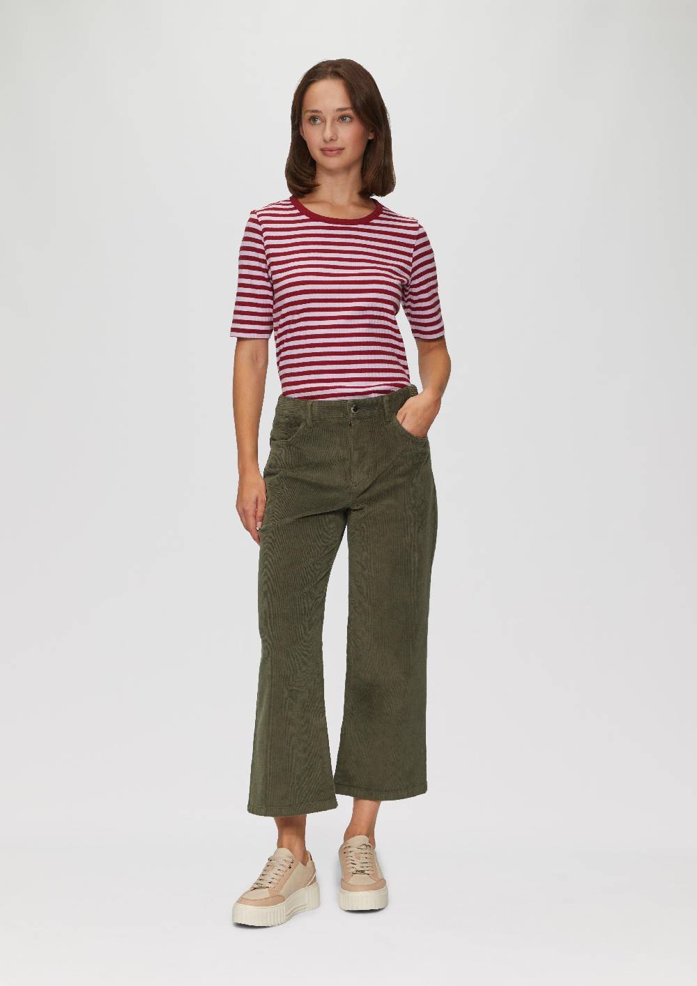 s.Oliver Elastische Culotte aus Cord Wochenangebot