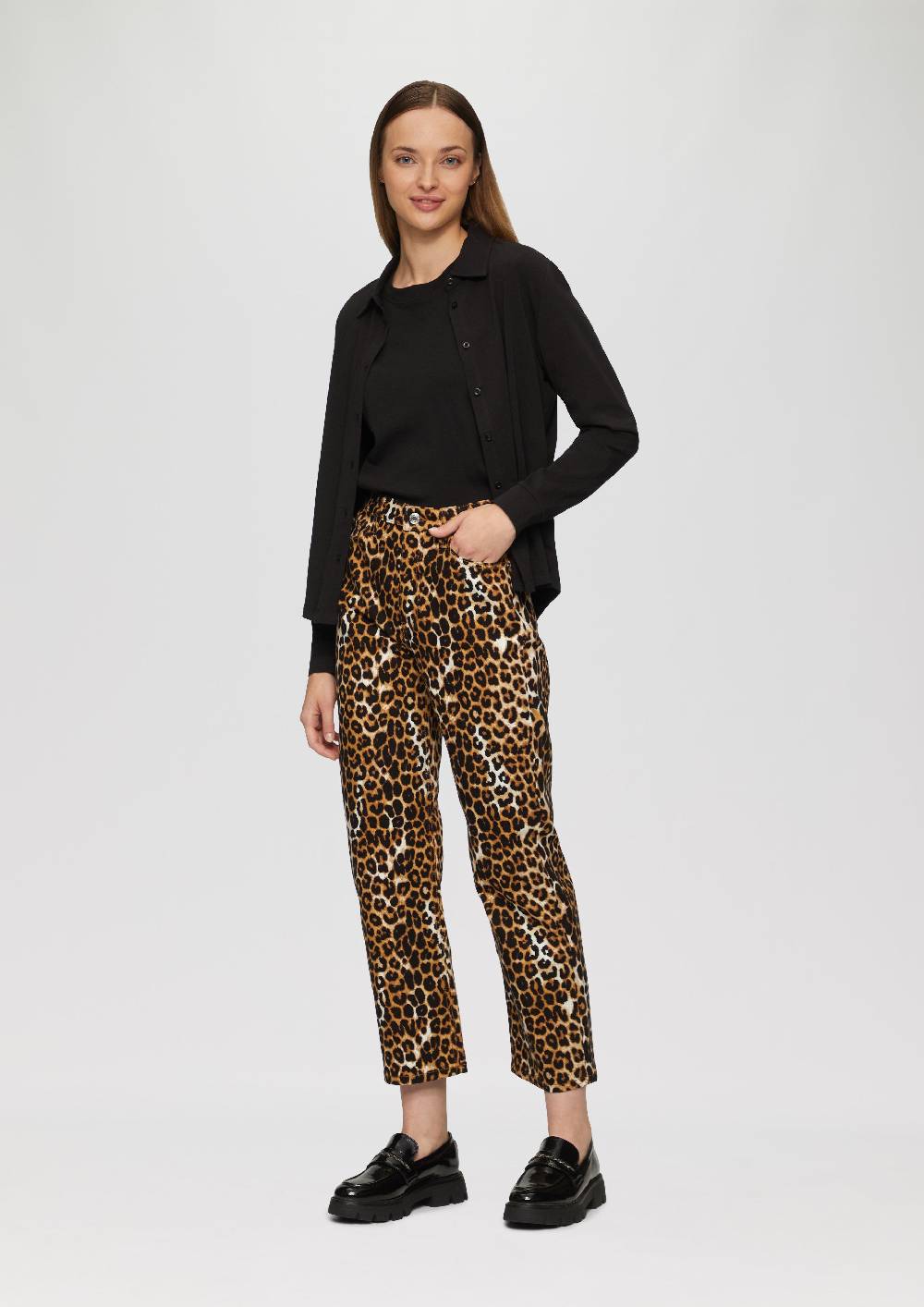 s.Oliver Hemdbluse aus Jersey Neueste Stile