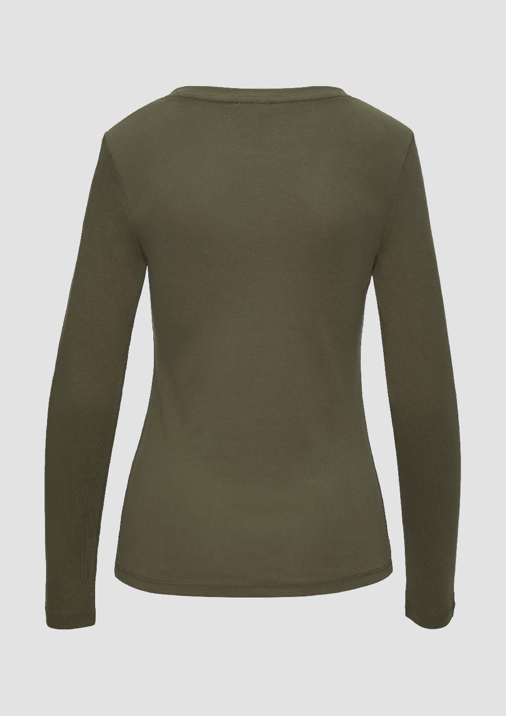 s.Oliver Langarm-Shirt im Slim Fit Bis zu 65% Rabatt