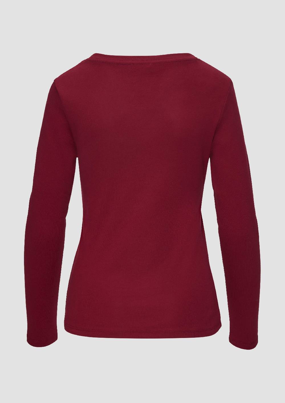s.Oliver Langarm-Shirt im Slim Fit Sonderangebot der Fabrik
