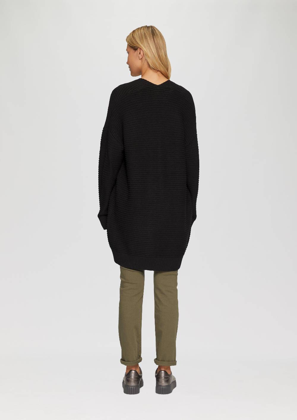 s.Oliver Strickjacke im Oversize-Look mit Ottoman-Struktur Nur noch ein Tag übrig