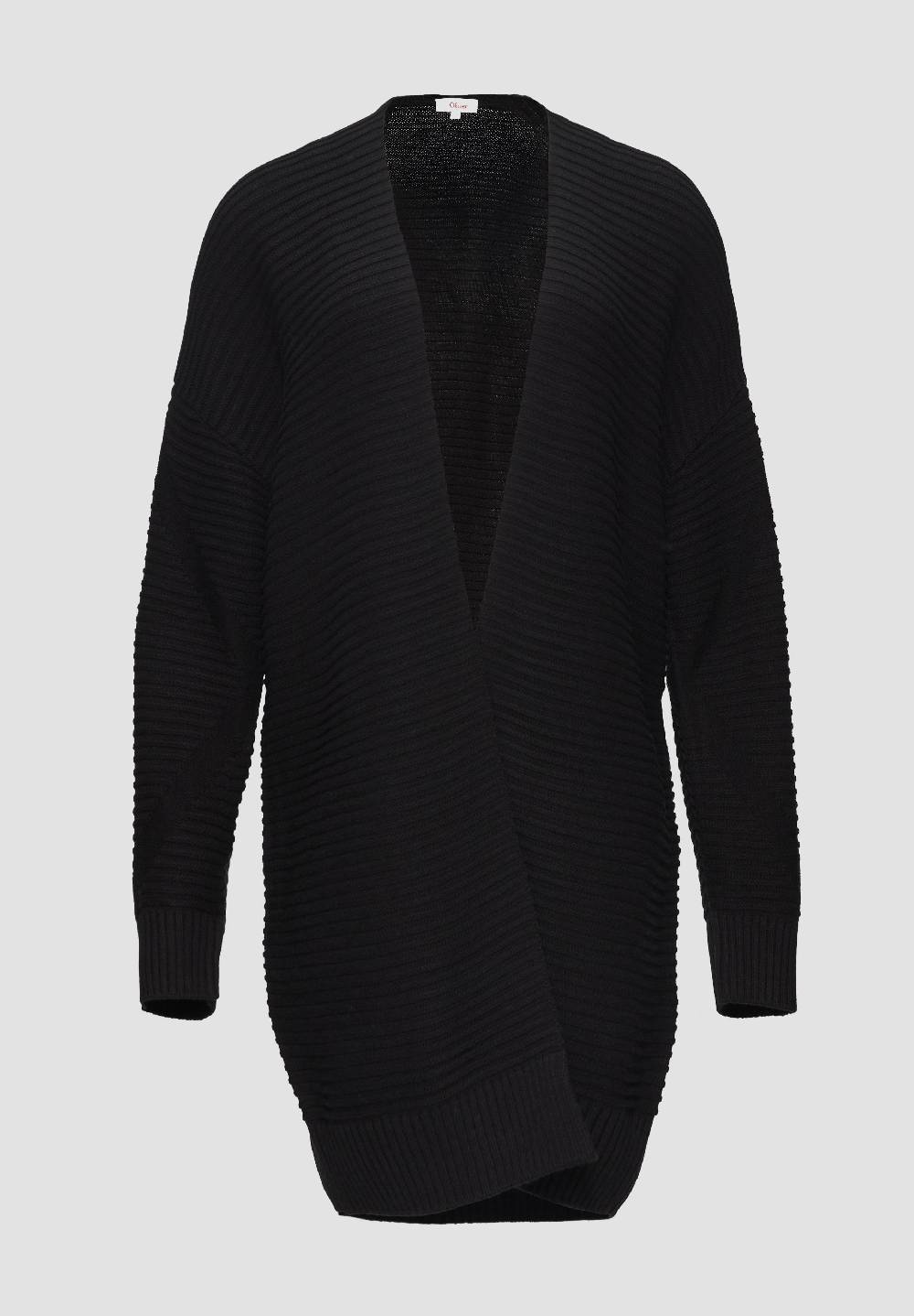 s.Oliver Strickjacke im Oversize-Look mit Ottoman-Struktur Nur noch ein Tag übrig
