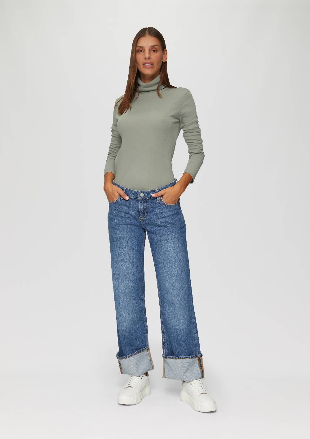 s.Oliver Langarmshirt mit Rollkragen Fabrikladen