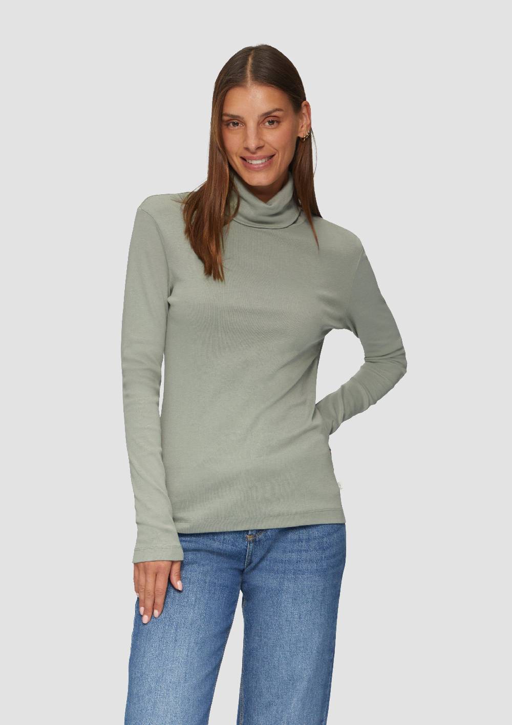 s.Oliver Langarmshirt mit Rollkragen Fabrikladen