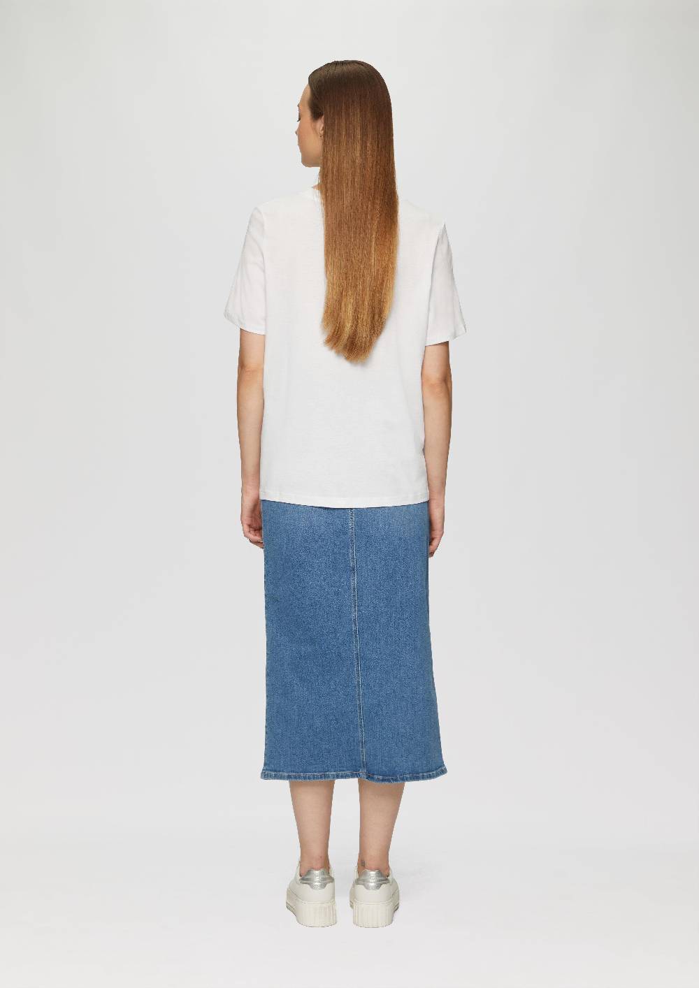 s.Oliver T-Shirt mit Frontprint und Glitzer-Detail Black Friday Preise