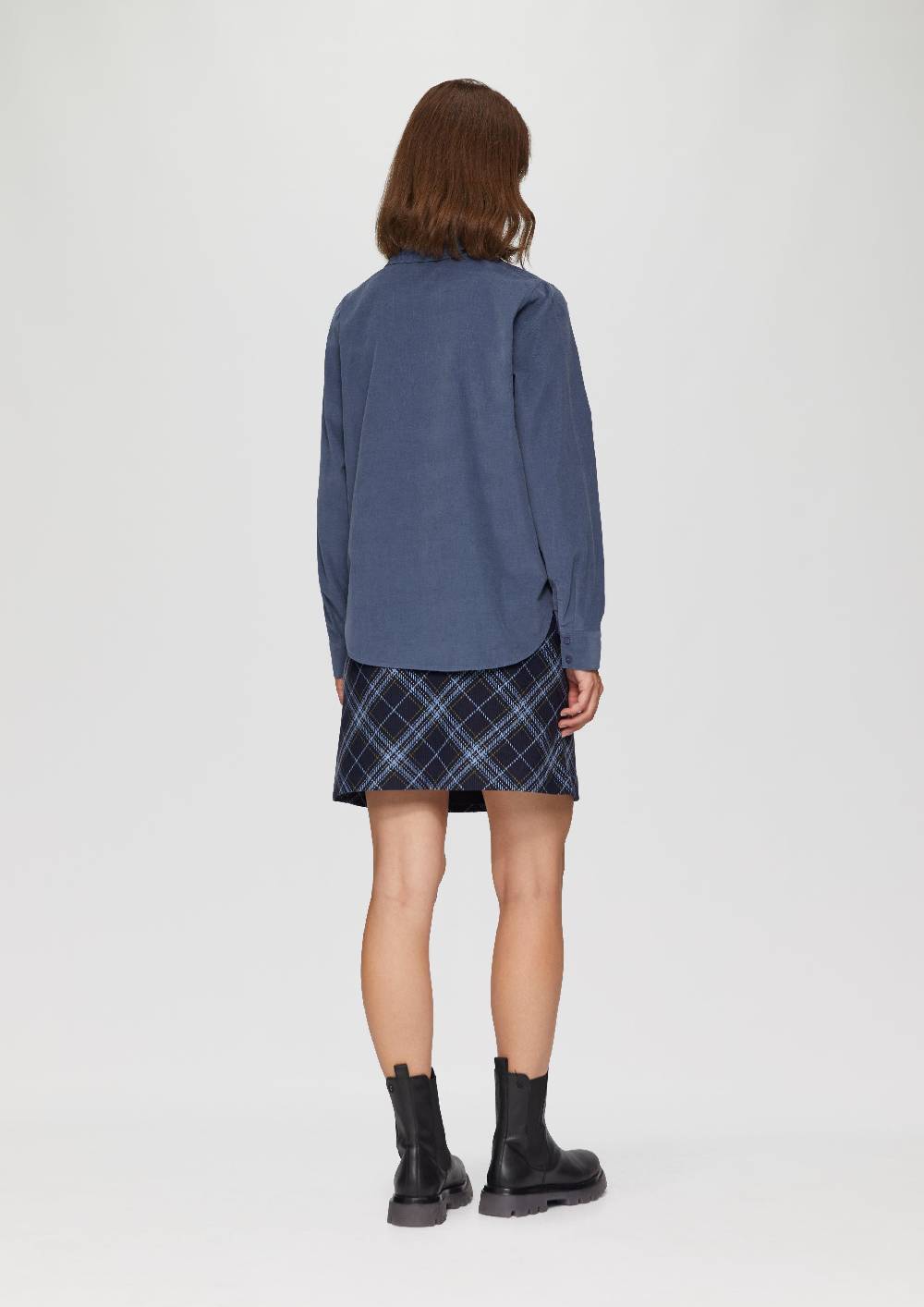 s.Oliver Cordbluse im Relaxed Fit mit Naht-Details Hotsell