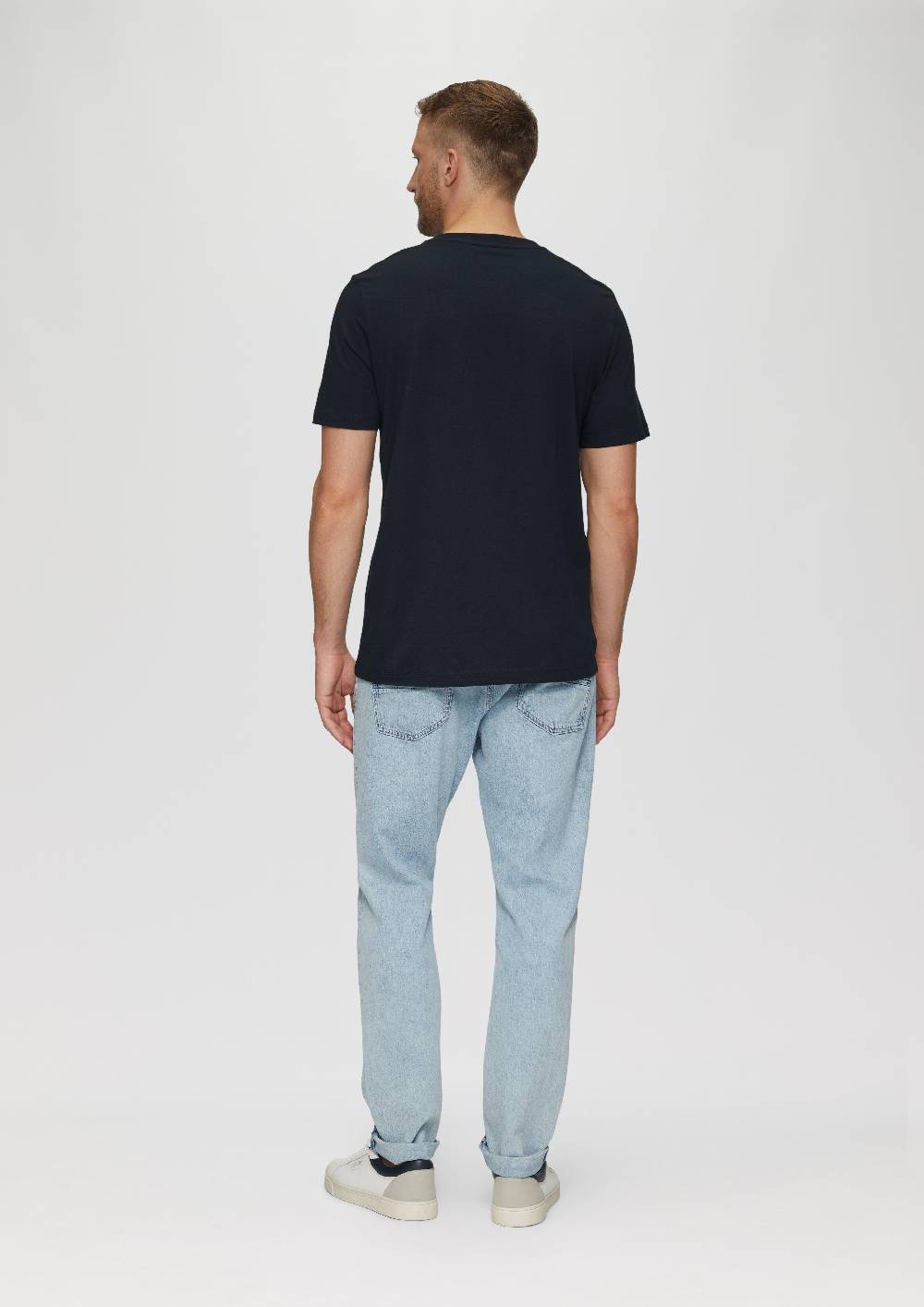 s.Oliver T-Shirt mit Logo-Motiven aus reiner Baumwolle Meist gekauft