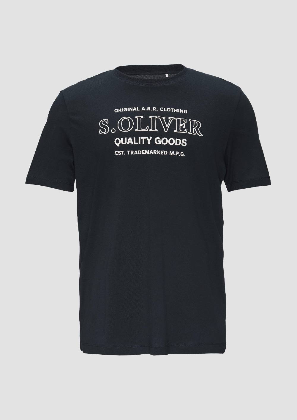 s.Oliver T-Shirt mit Logo-Motiven aus reiner Baumwolle Meist gekauft