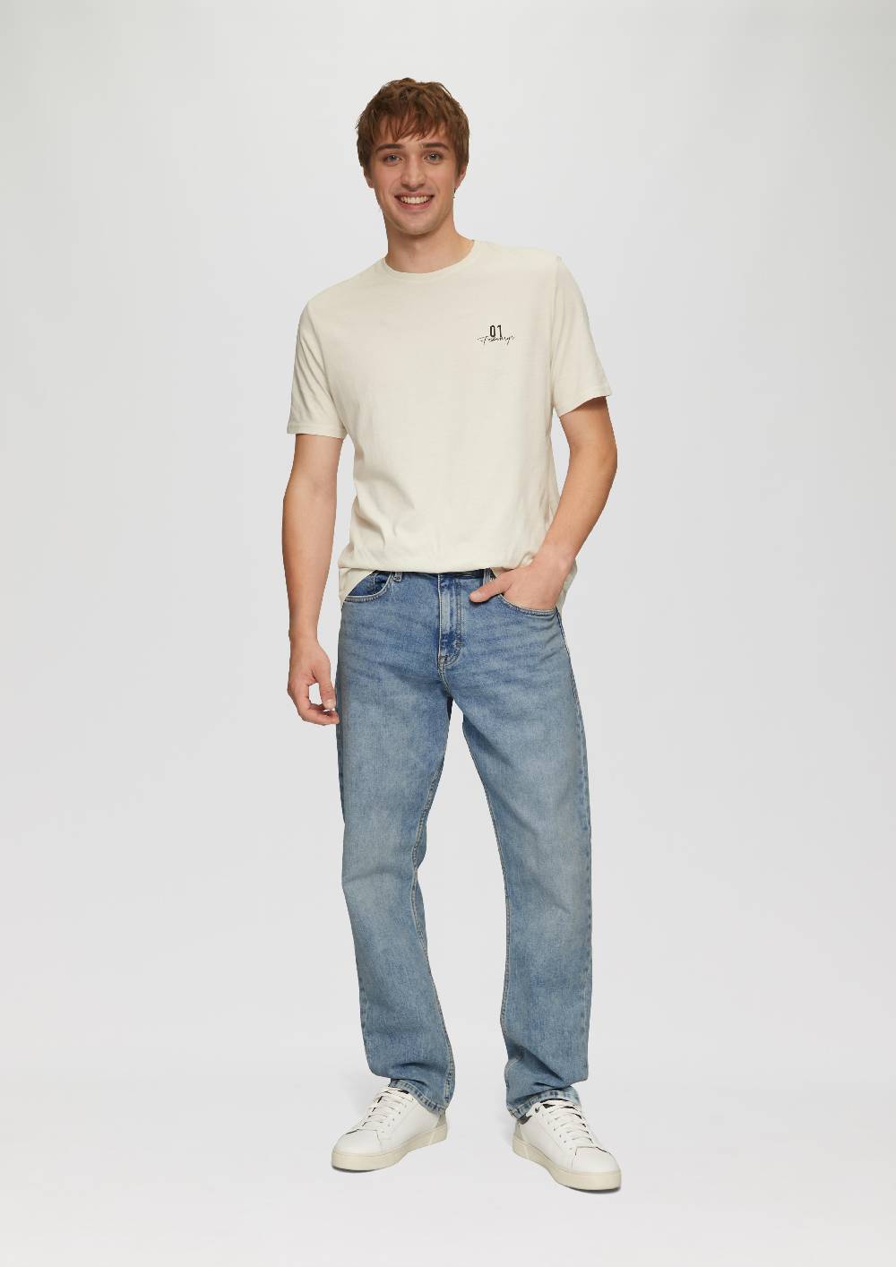 s.Oliver Jeans Pete / Regular Fit / Mid Rise / Straight Leg Fabrik Onlineshop