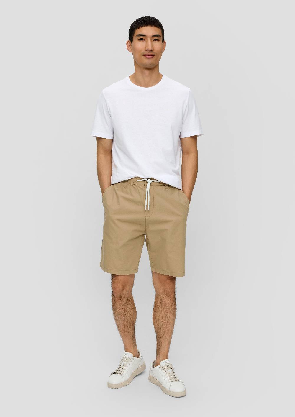 s.Oliver Chino-Shorts im Relaxed Fit mit Elastikbund Günstig kaufen