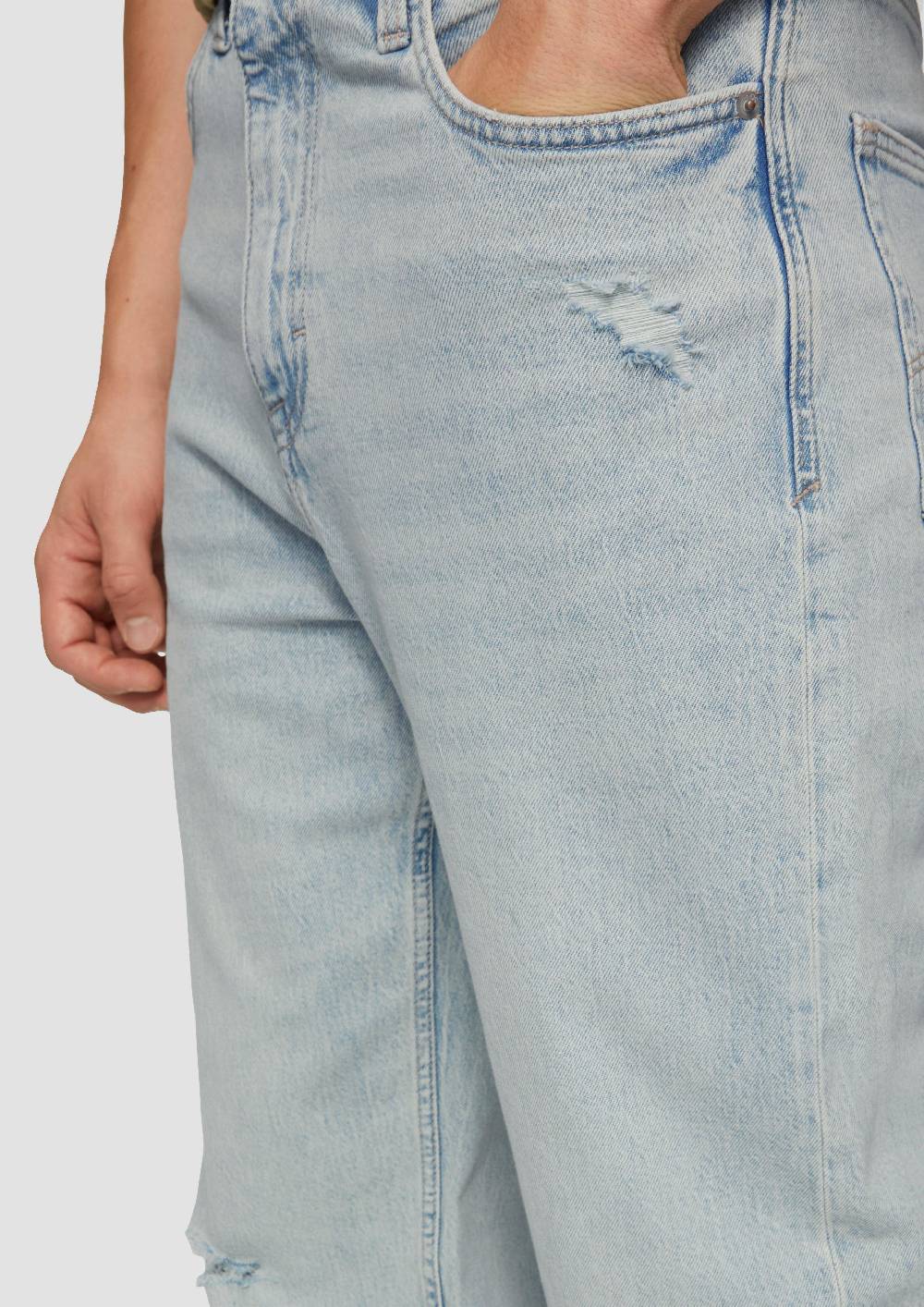 s.Oliver Jeans / Loose Fit / Mid Rise / Straight Leg Großer Ausverkauf