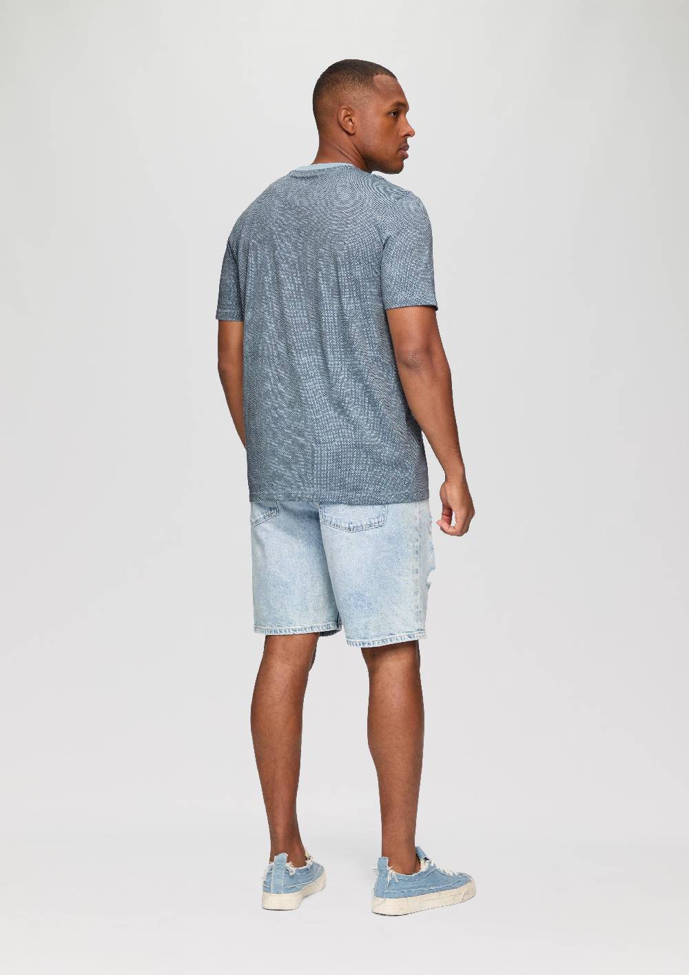 s.Oliver T-Shirt mit All-over-Print Flash Sale