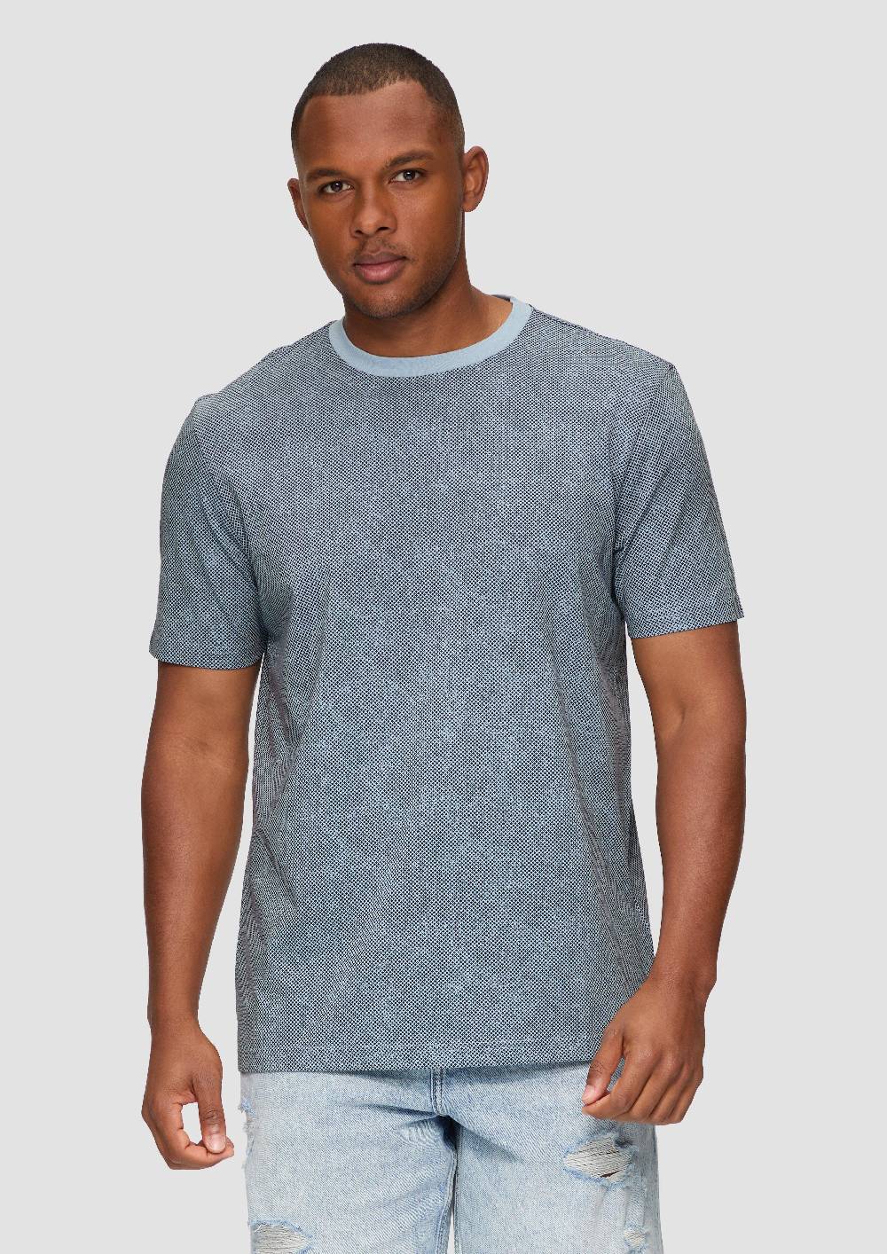s.Oliver T-Shirt mit All-over-Print Flash Sale
