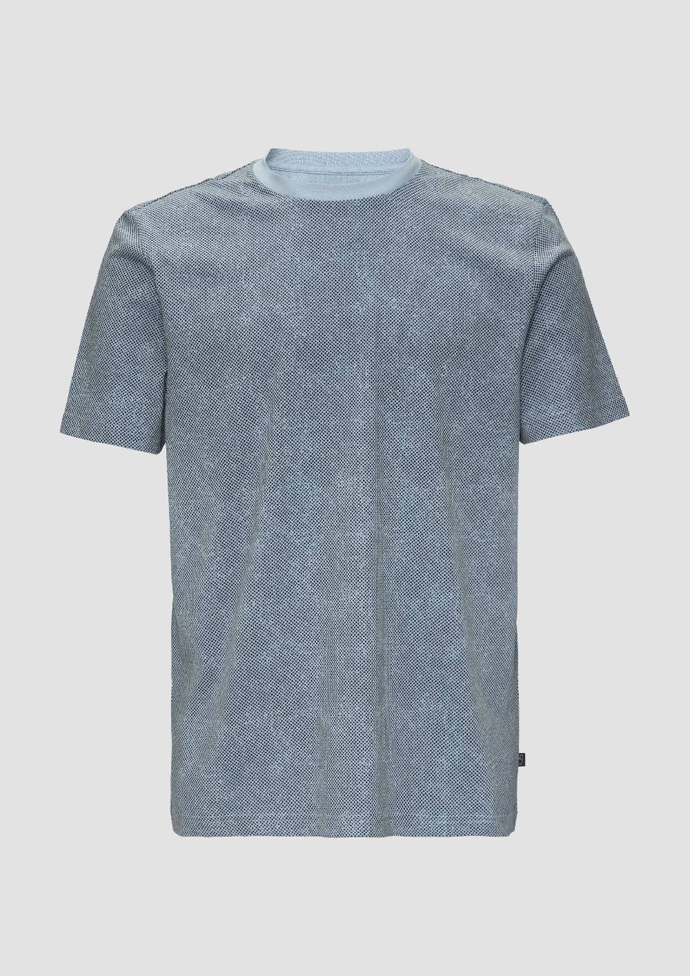 s.Oliver T-Shirt mit All-over-Print Flash Sale