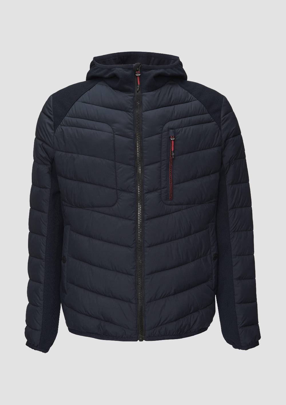 s.Oliver Pufferjacke im Fabricmix mit Kontrast-Details Cyber Monday