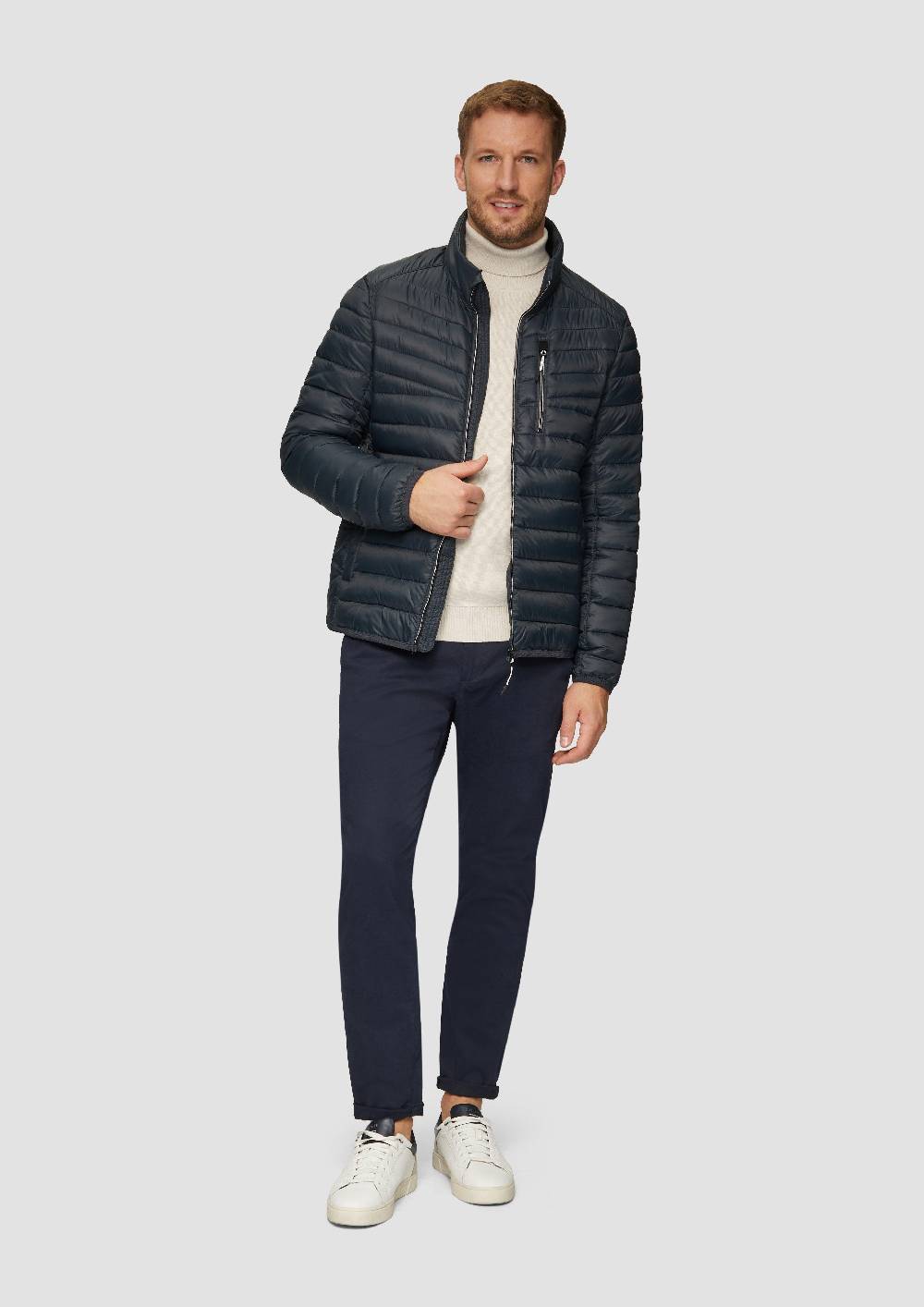 s.Oliver Leicht wattierte Steppjacke aus recyceltem Polyester Weihnachtsangebot