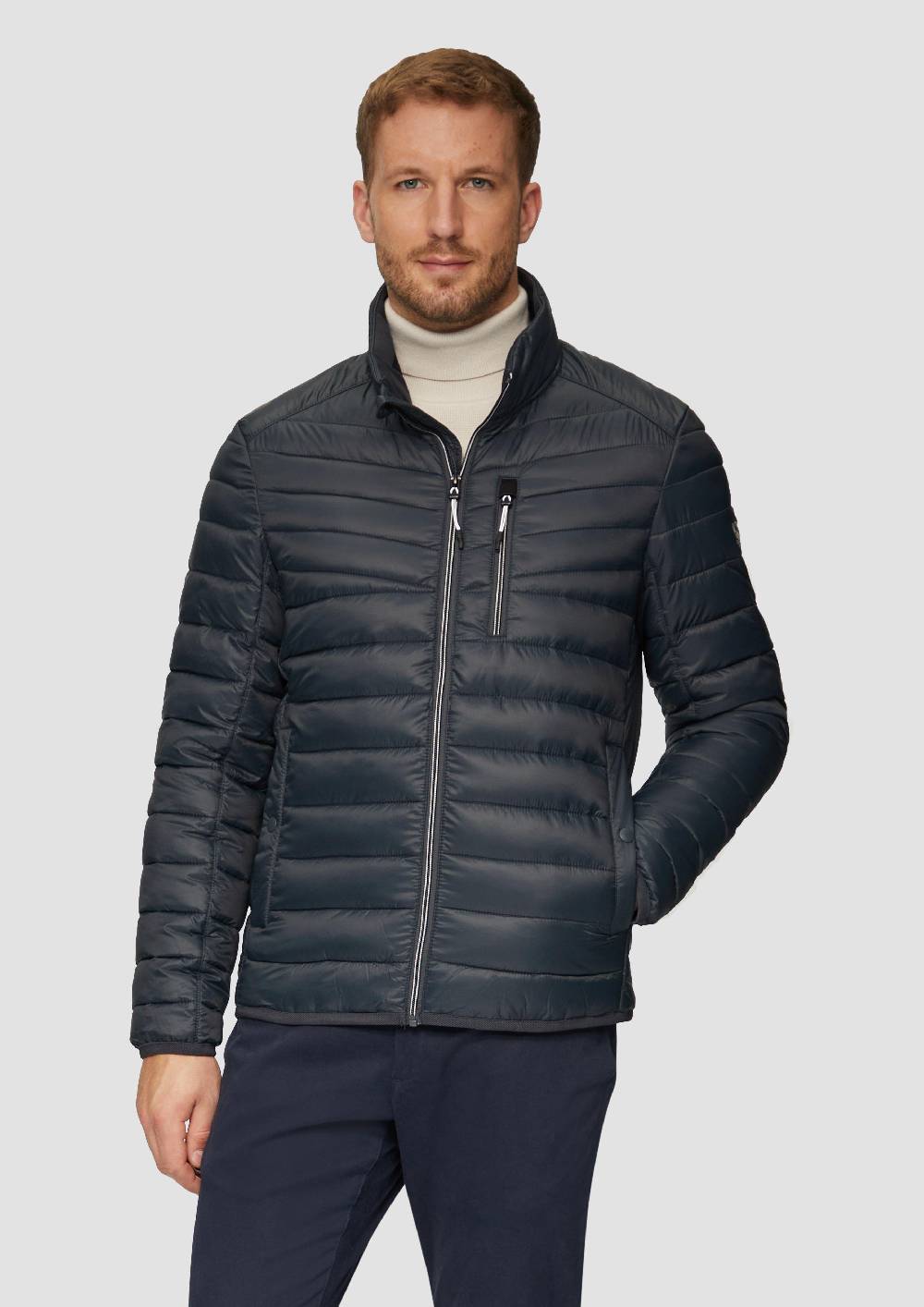 s.Oliver Leicht wattierte Steppjacke aus recyceltem Polyester Weihnachtsangebot