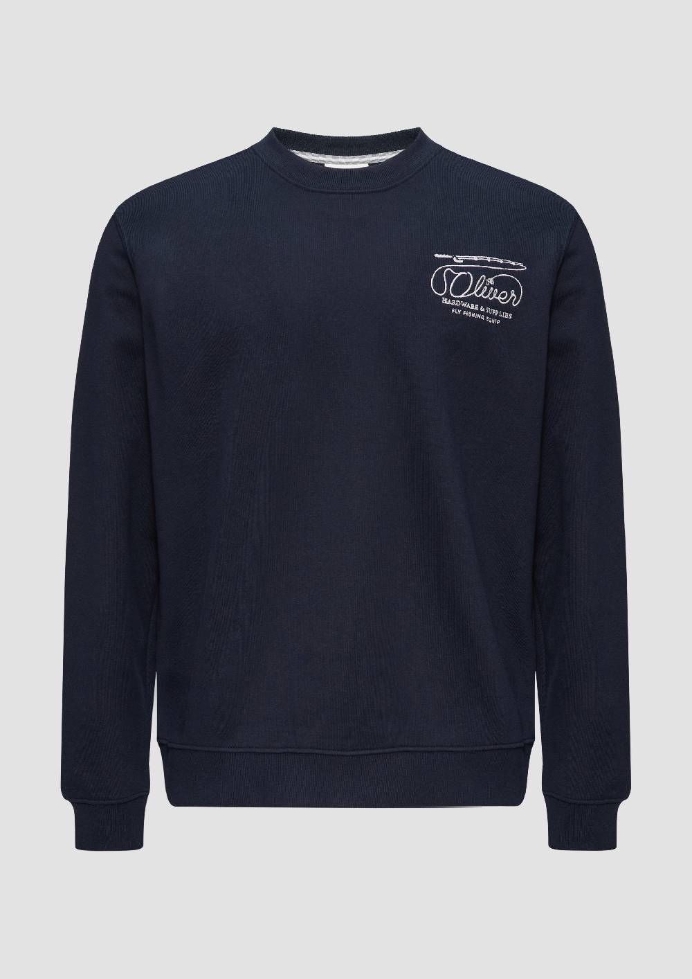 s.Oliver Sweatshirt mit Stickerei aus weichem Baumwollmix Muttertagsangebot