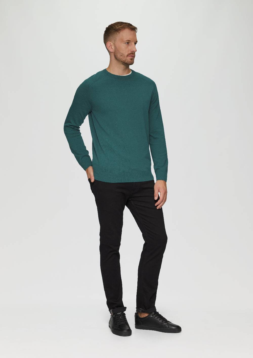 s.Oliver Strickpullover mit Raglanärmeln Jubiläumsangebot